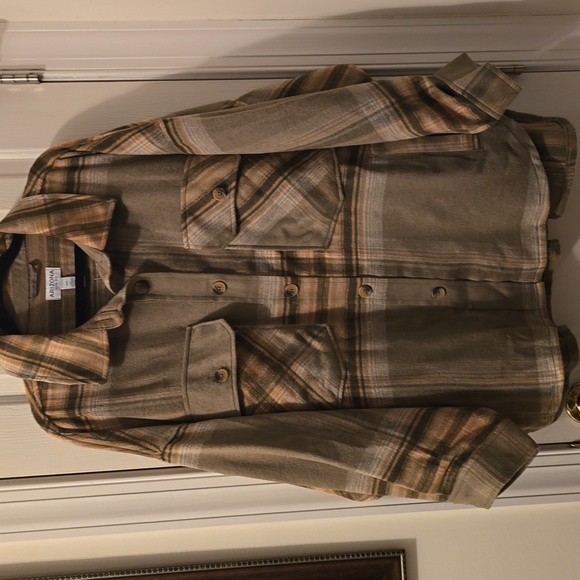 ARIZONA JEAN CO BRAND WOMEN'S JUNIOR PLUS FRONT BUTTON FLEECE JACKET SIZE XXXL - Picture 1 of 16